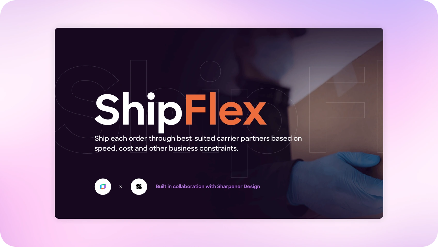 ShipFlex multi-carrier orchestration with carrier quotes and assignment rules