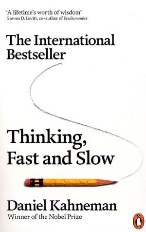 Cover of Thinking, Fast and Slow by Daniel Kahneman