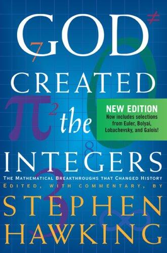Cover of God Created the Integers by Stephen Hawking